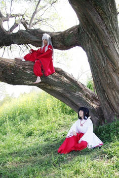 Inuyasha and kikyo