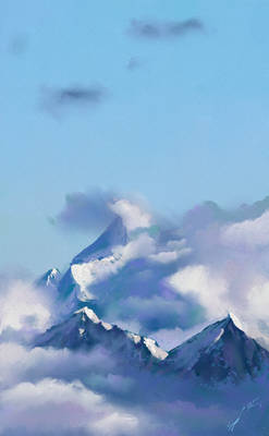 Mountains in the Clouds