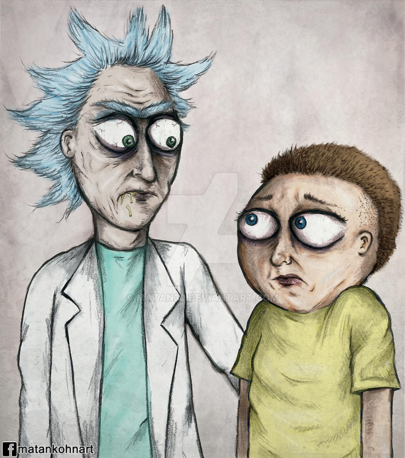 Real Like Rick The real Rick and Morty by matan30 on DeviantArt