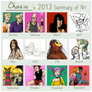 2013 Summary of Art