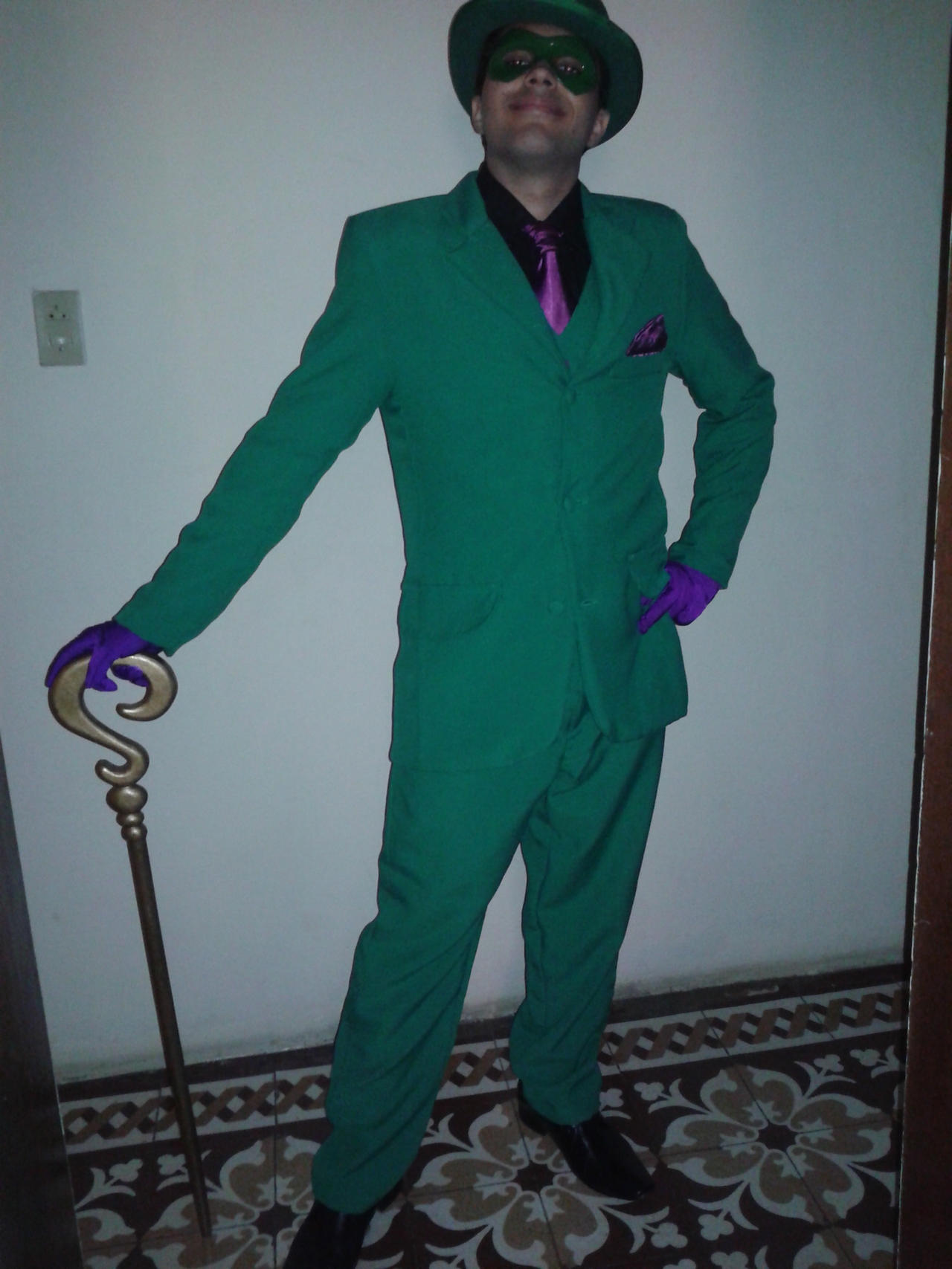 Riddler Cosplay by pleaseRiddlemethis on DeviantArt