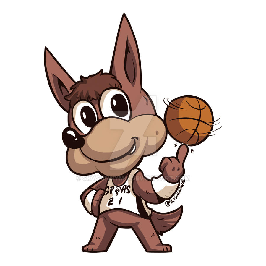 Spurs Coyote by SkySunnymQ on DeviantArt