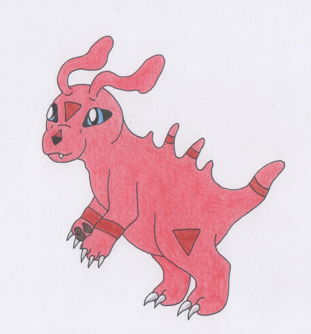 Digimon OC: Redmon by SuiCraftsWorlds on DeviantArt