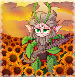 Scaratar sunflowers