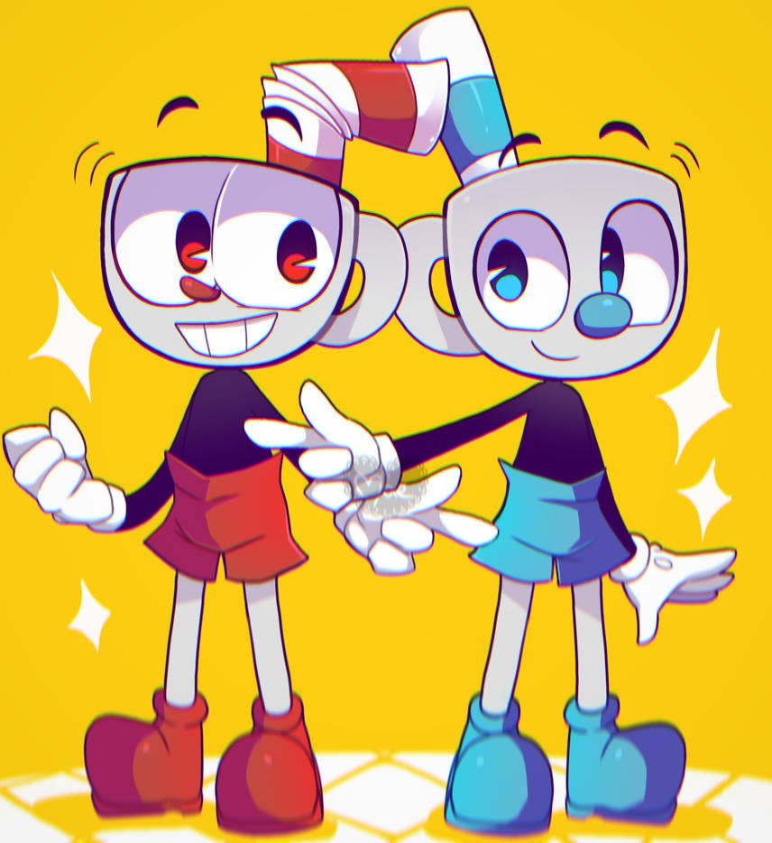 Cuphead N Mugman By LillMae On DeviantArt cuphead-n-mugman-by-lillmae-on-deviantart