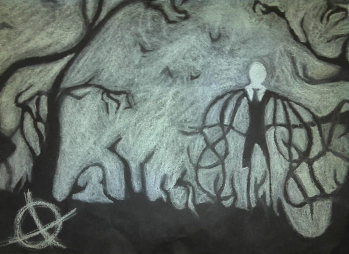 Slenderman by KaptynQerq