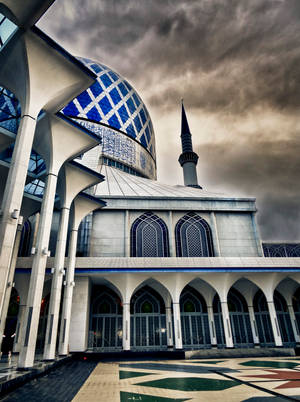 Blue Mosque KL by Celestial22