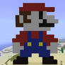 Mario in Minecraft