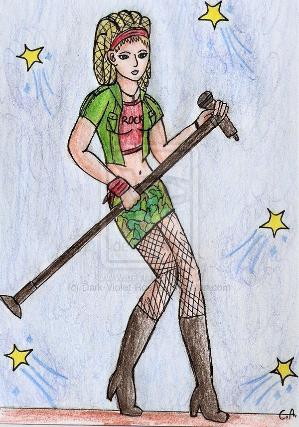 Deviantart Backup Singer Guitar Hero Female Singer by D by CharacterTamerSteph on DeviantArt