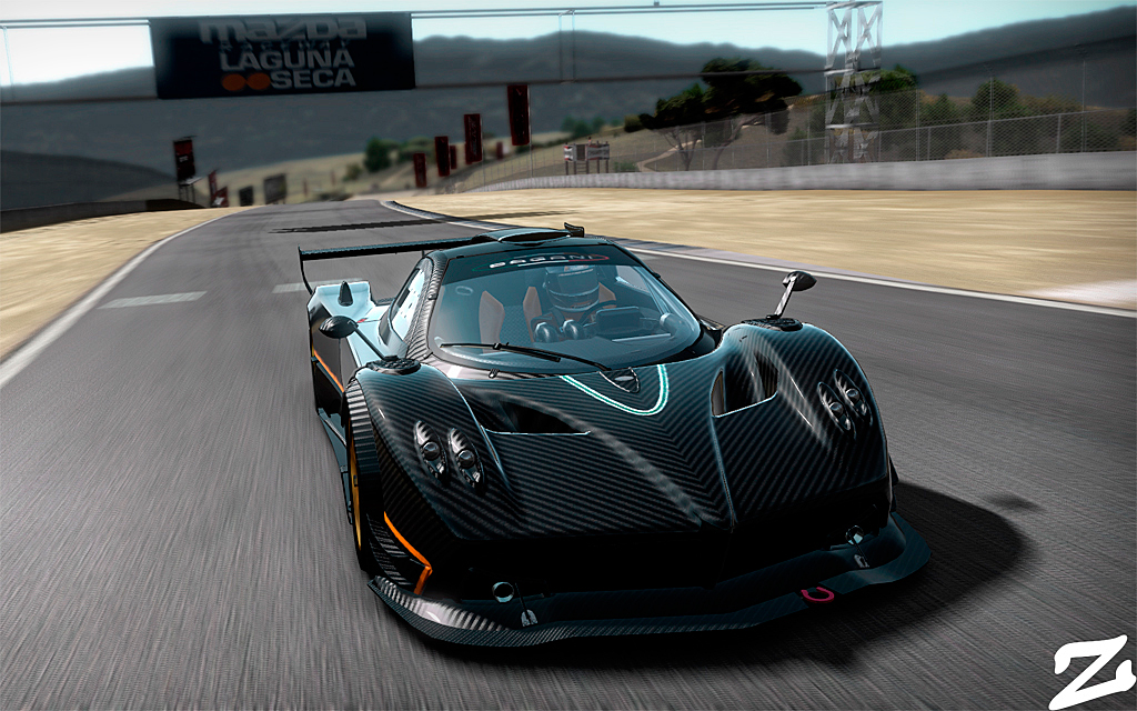 Pagani Zonda R - Laguna Seca 2