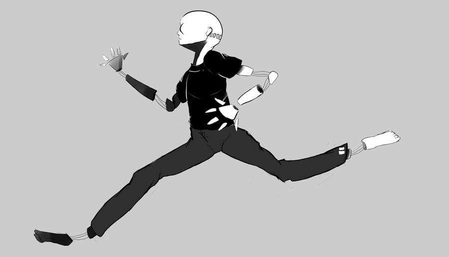 Deviantart Front View Running Running by a-lm-n on DeviantArt
