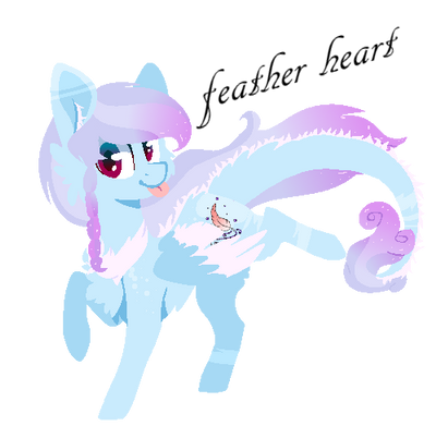 ~feather heart~{pagedoll gift}