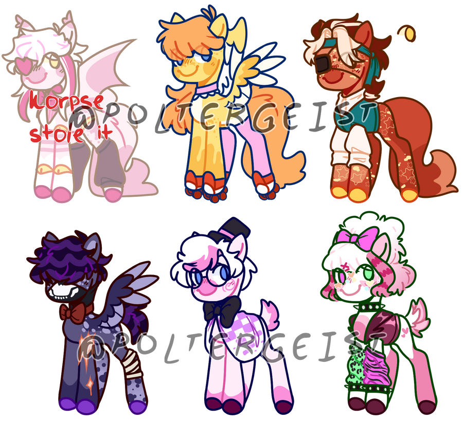 MLP FNAF adopts - CLOSED