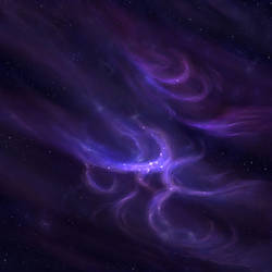 Purple-Pinkish Nebula