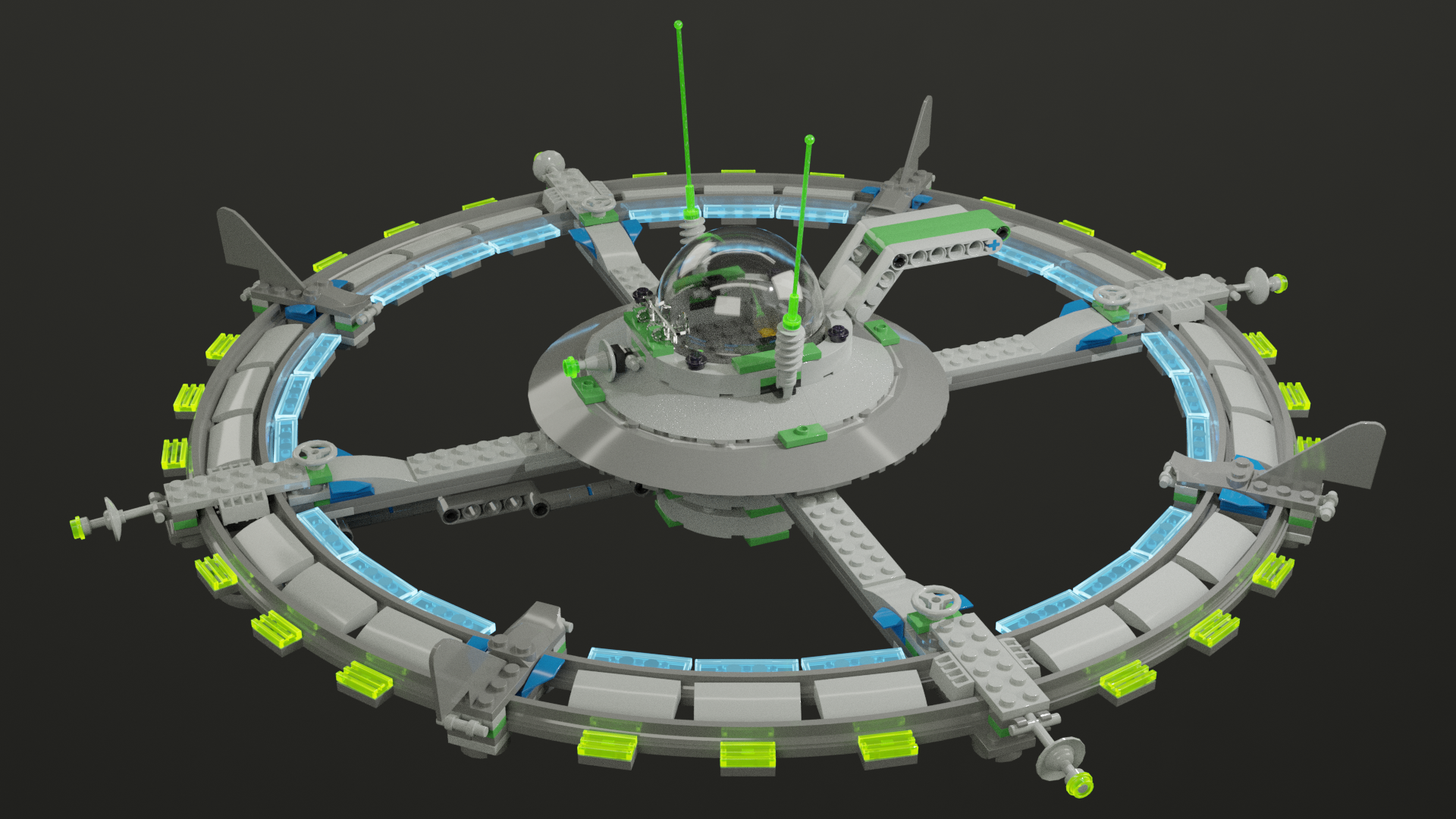 Lego discount alien mothership
