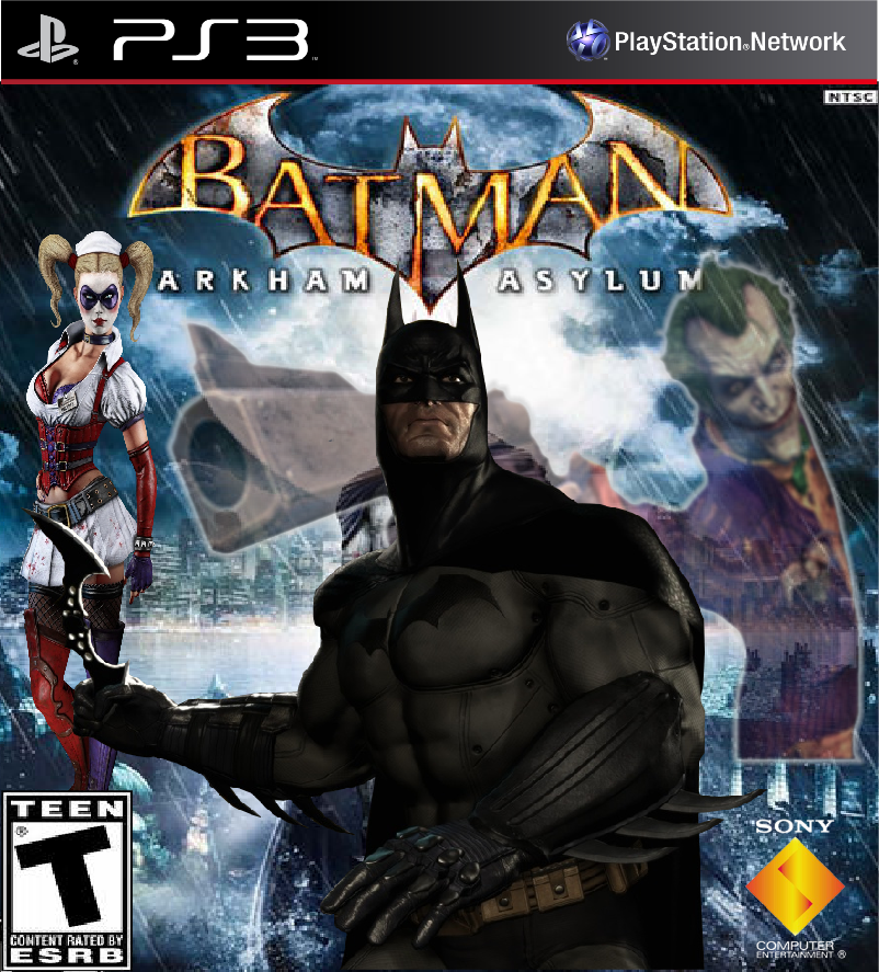 Batman Arkham Asylum cover by Jarol-Tilap on DeviantArt