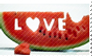 Love watermelon stamp