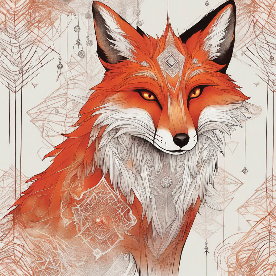 Magic Realistic Fox Magical Fox by EmmyFoxie on DeviantArt