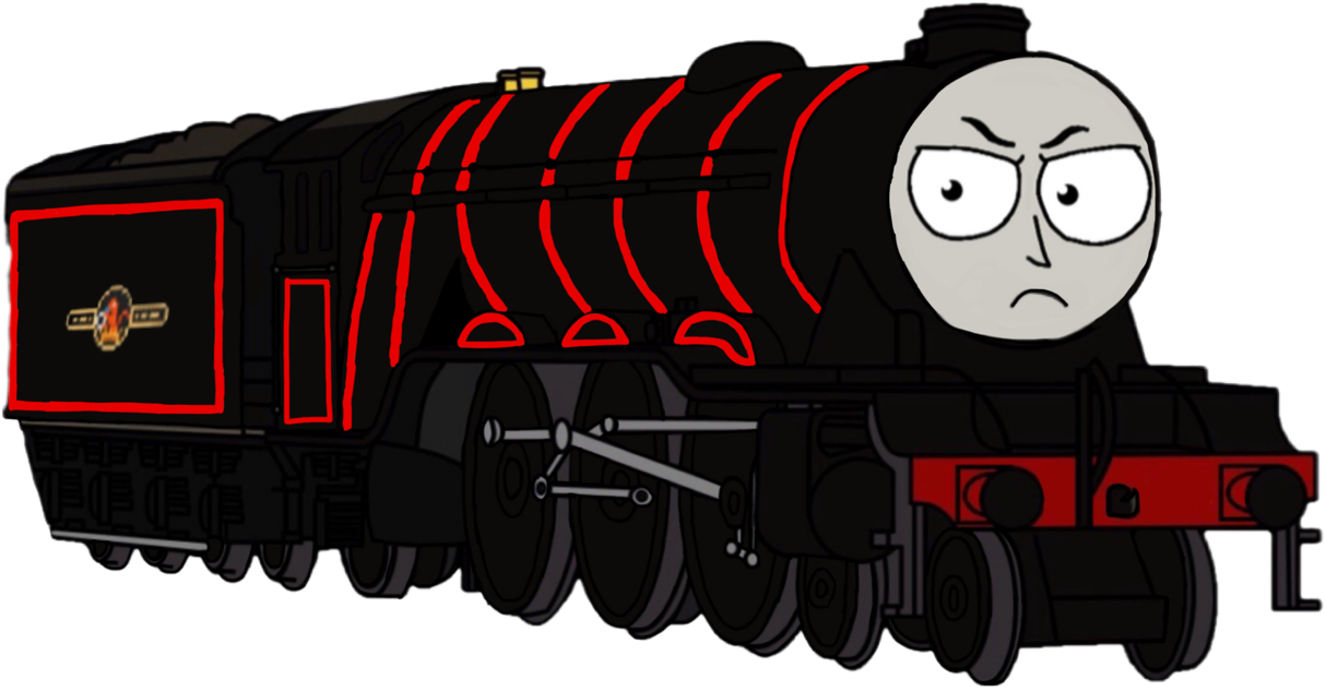 Blake The Engine The Big Bad Black Engine by HoodNinjaedits123 on DeviantArt