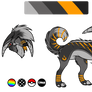 Glitch Reference 2016 (Fursona)