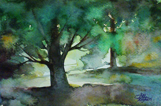 Watercolor by Asghari