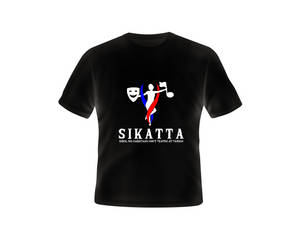 TSHS SIKATTA (T SHIRT DESIGN BLACK IDEA)