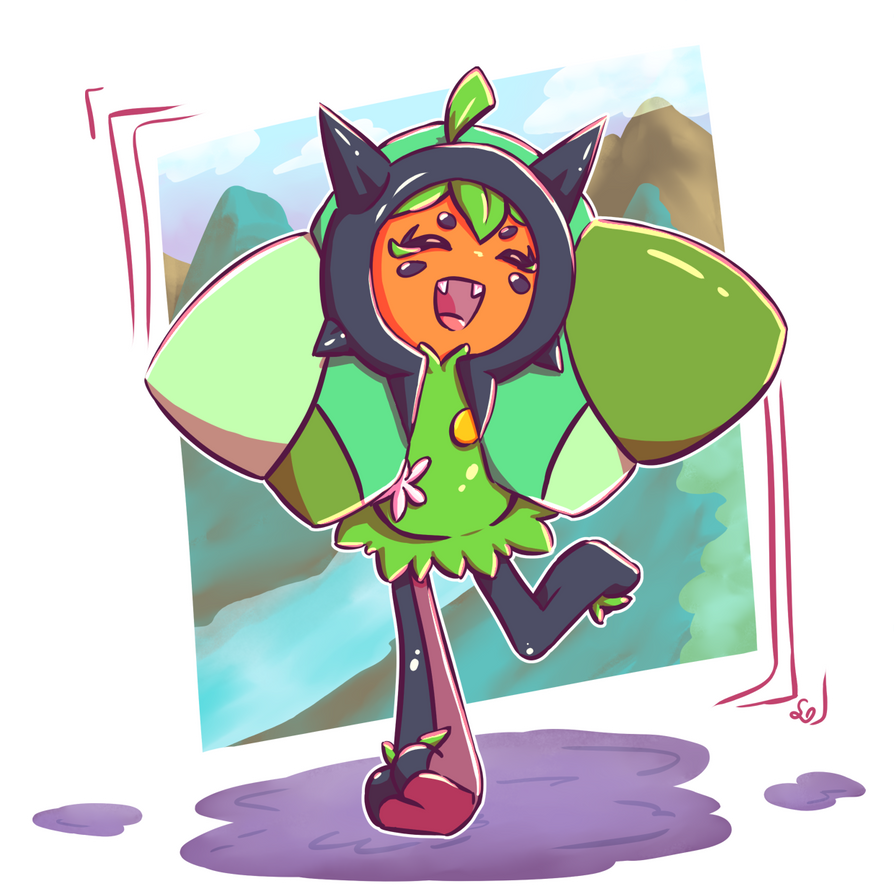 Pokemon: Ogerpon Again by stevobread on DeviantArt