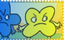 ( F2U ) Angry Four and X stamp ( BATTLE FOR BFDI )