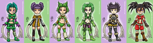 Chibi Tira Set