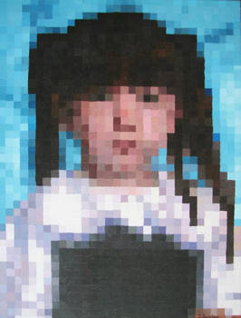 First Picture Day in 8-bit