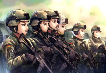 TLA series: German National army soldiers.