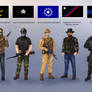 Texas Liberation Army series: Texan minor factions