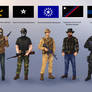 Texas Liberation Army series: Texan minor factions