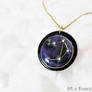 Libra constellation pendant