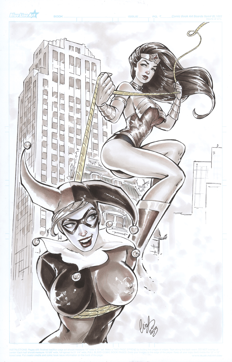 Wonder Woman VS Harley Quinn