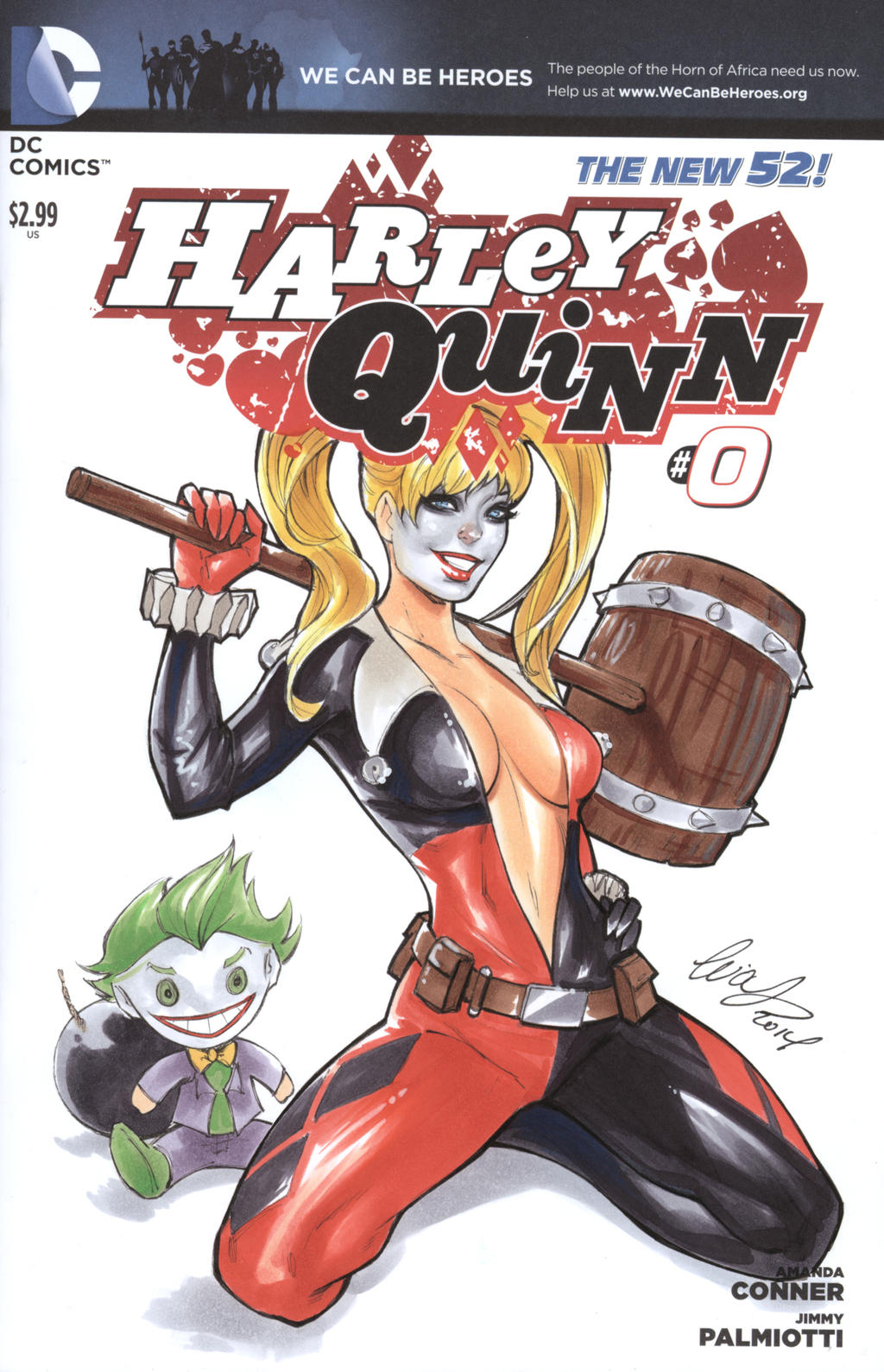 Harley Queen Blank cover