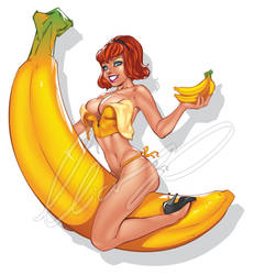 I love Bananas by Elias-Chatzoudis