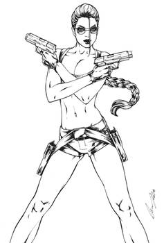 Lara Croft Inks