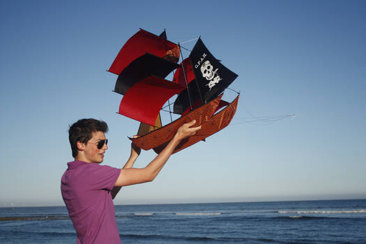 fly away at malibu beach