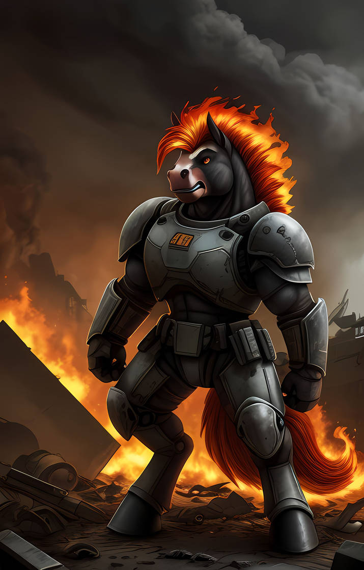 MY NEWEST FIERY PONY by HavocHopsack on DeviantArt