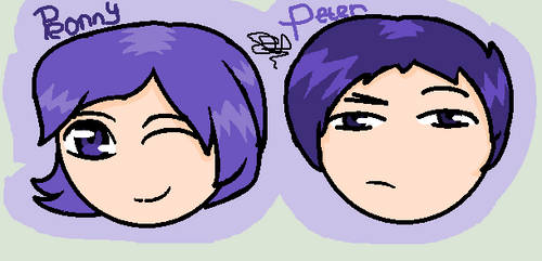 The Color Twins: Purple