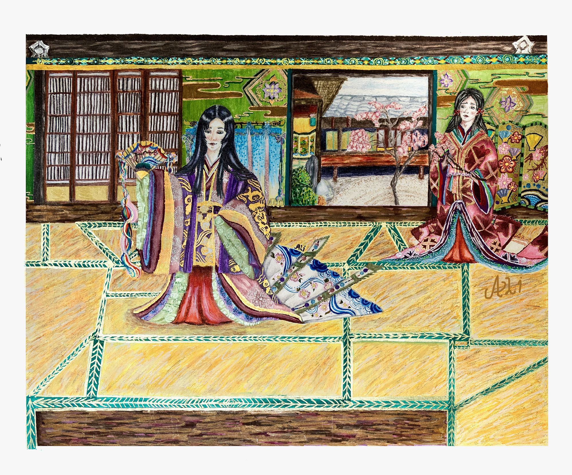 Heian Court by Alexandra chan on DeviantArt Heian Court by Alexandra chan on DeviantArt
