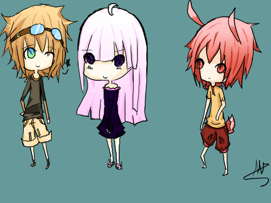 Chibi Random Character Random chibi character by Mr-Plushie on DeviantArt