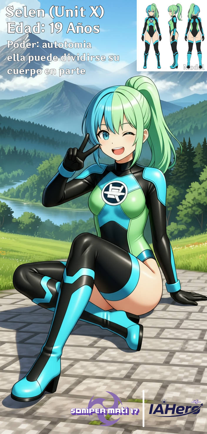 Selen (Unit X) Minecraft Skin