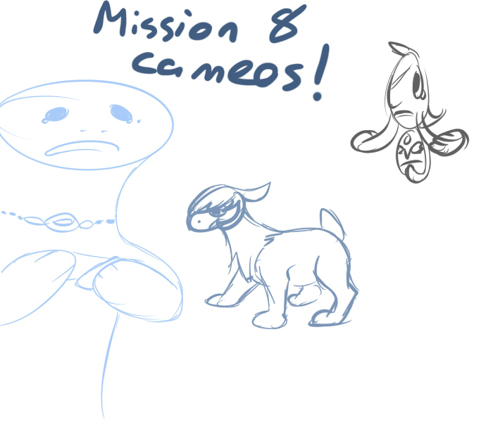 Mission 8 cameos!