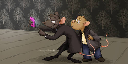 Sherlock,  the great mouse detective.