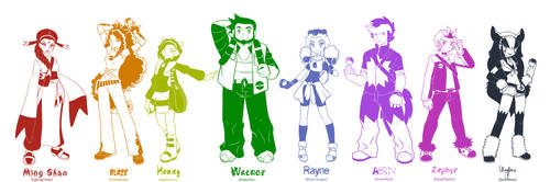 Original Pokemon Characters