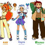 Original Pokemon Characters Colored