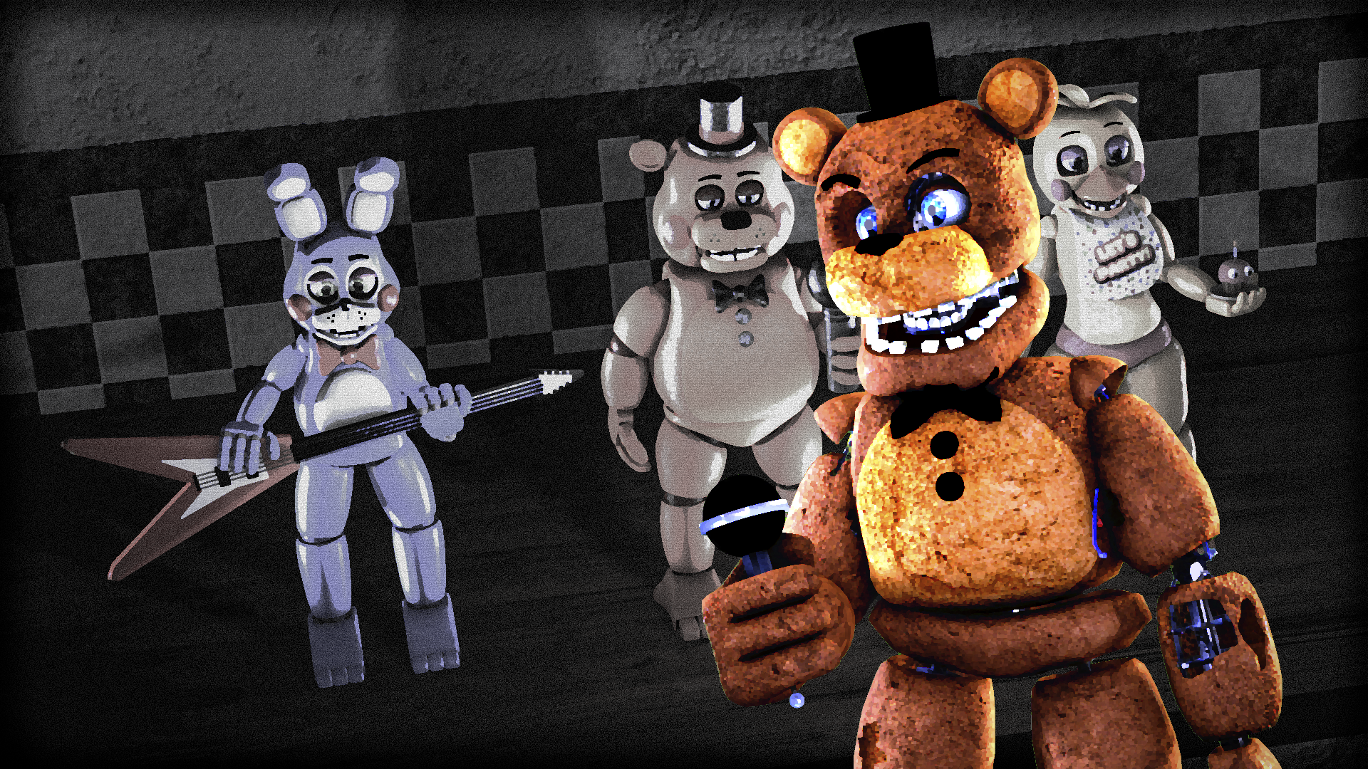 Five Nights At Freddy's 2: The Game Over Screen. by CawthonHollywood on  DeviantArt