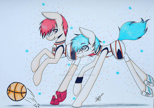 kuroko no basket x mlp crossover